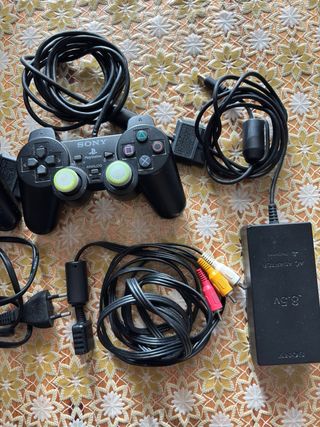 PlayStation 2 Sony Nera Completa