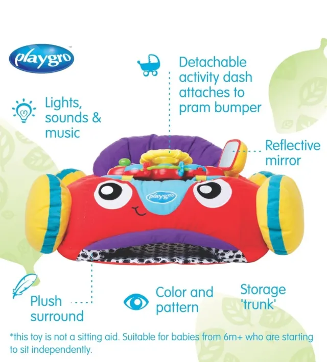 Cochecito Playgro musical de bebé