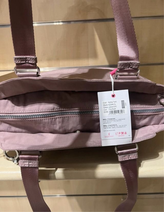 Borsa Kipling Juliene S Rosa