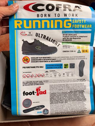 Zapatos de seguridad Cofra
