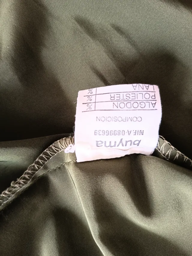 Camisa verde Buyma talla única