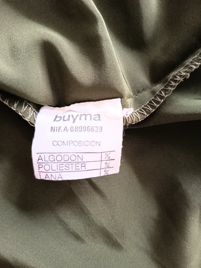 Camisa verde Buyma talla única