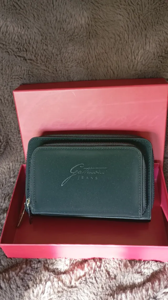 Portafoglio donna nero Gattinoni