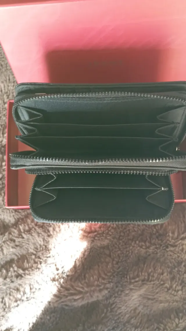 Portafoglio donna nero Gattinoni