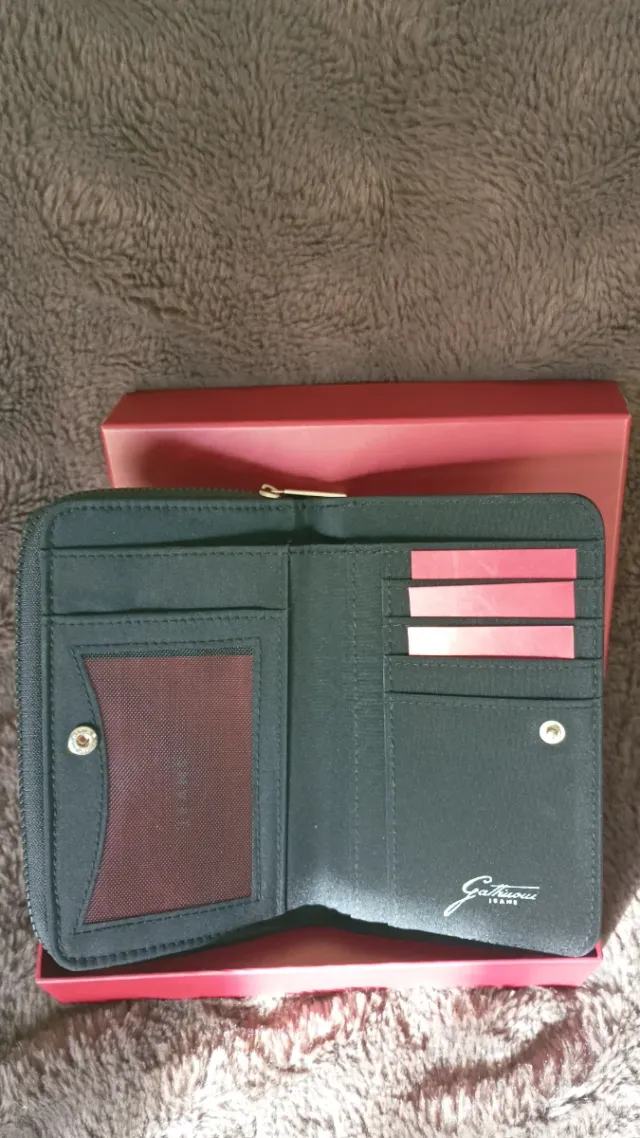 Portafoglio donna nero Gattinoni