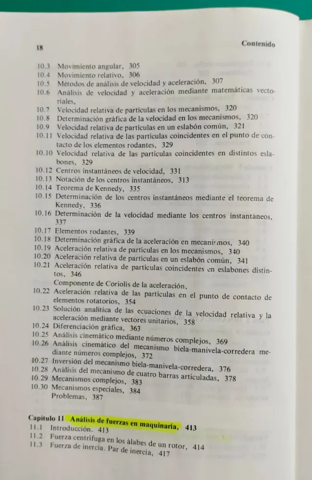 Mecanismos y dinámica de maquinaria