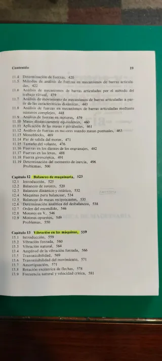 Mecanismos y dinámica de maquinaria