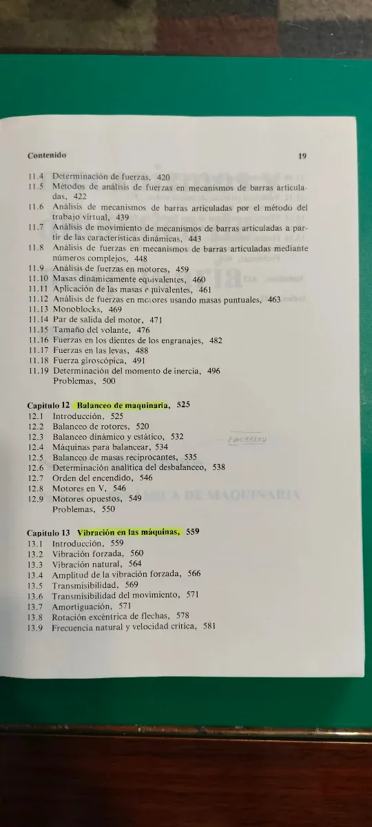Mecanismos y dinámica de maquinaria