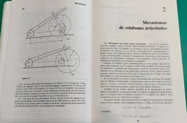Mecanismos y dinámica de maquinaria