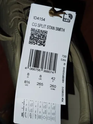 Adidas SG Split Stan Smith Beige