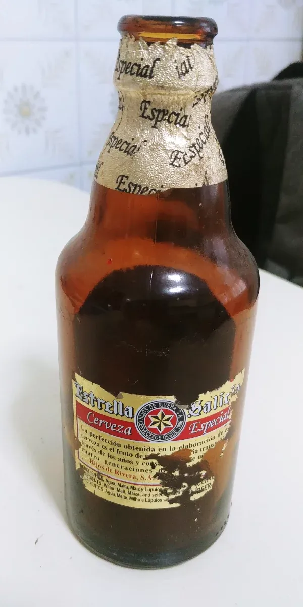 Botellín Estrella Galicia Antiguo Años 80