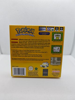 Pokémon Amarillo (R) – Game Boy
