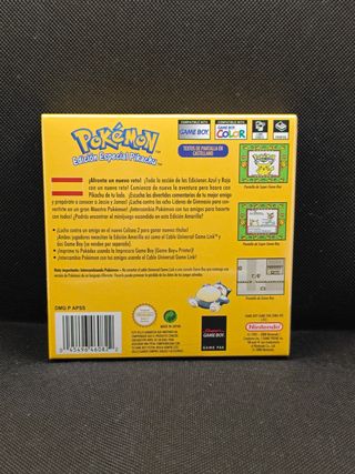 Pokémon Amarillo (R) – Game Boy