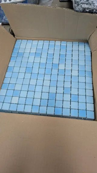 Gresite azul para piscinas