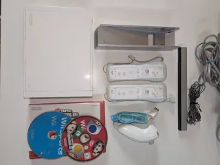 Nintendo Wii Console Bianca + Giochi Completa