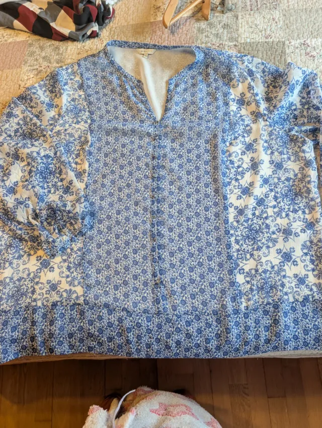 Lote Ropa Mujer Azul y Blanco