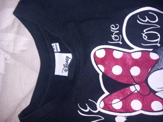 Lotto 6 magliette cotone manica lunga set bambina