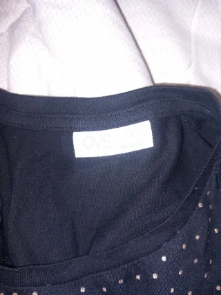 Lotto 6 magliette cotone manica lunga set bambina