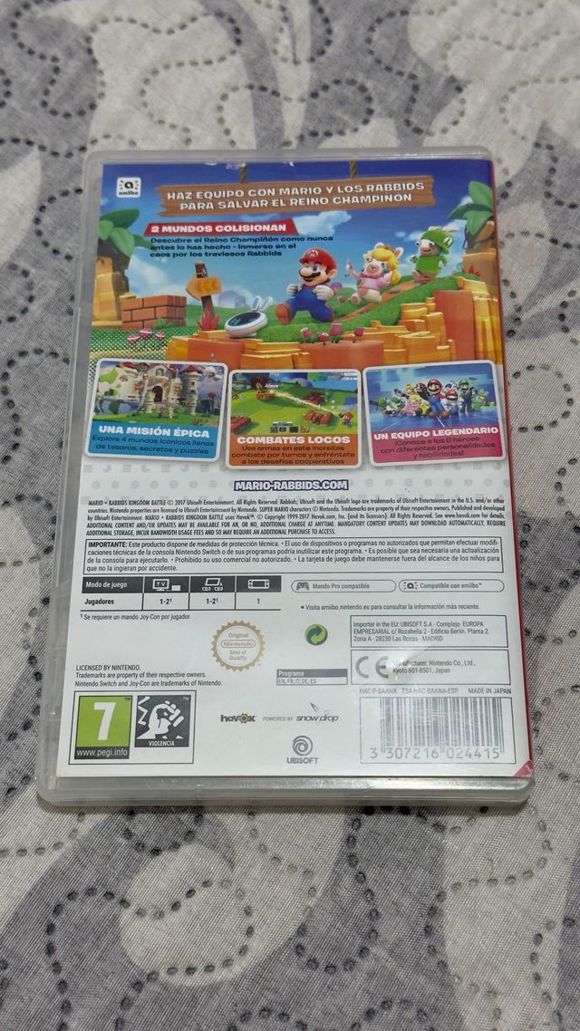 Mario + Rabbids Kingdom Battle Nintendo Switch