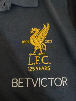 Polo Liverpool FC Gris Edición 125 Aniversario