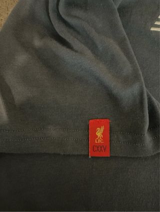 Polo Liverpool FC Gris Edición 125 Aniversario