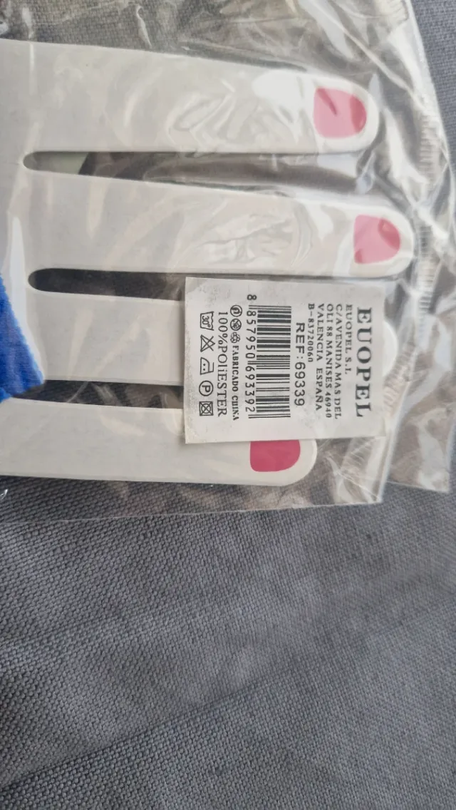 Set 3 paia guanti retati anni 80