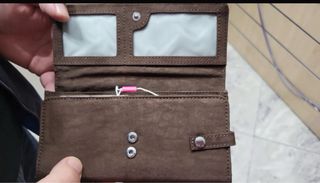 Portafoglio Kipling marrone