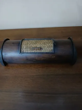 Cofanetto legno e bambù fatto a mano