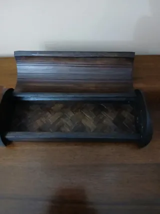 Cofanetto legno e bambù fatto a mano