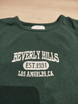 Camiseta Pull&Bear Beverly Hills S