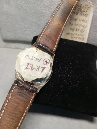 Orologio Bulova Accutron Quarzo Oro Argento