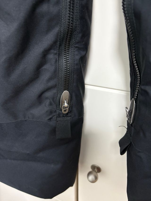 Pantalones de esquí negros niño 10-12 años