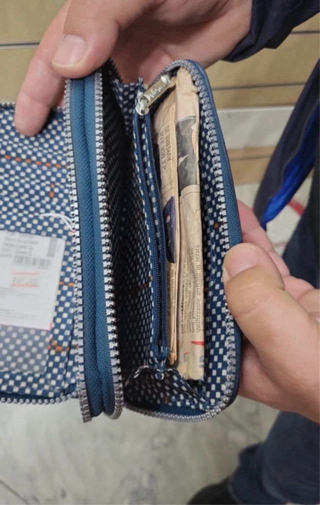 Portafoglio Kipling Blu