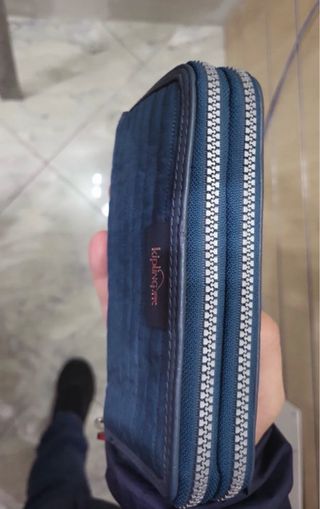 Portafoglio Kipling Blu