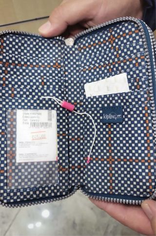 Portafoglio Kipling Blu