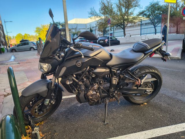 Yamaha  Mt 07 2018