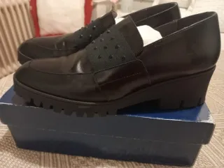 Zapatos negros piel mujer talla 40