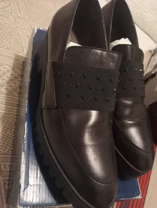 Zapatos negros piel mujer talla 40