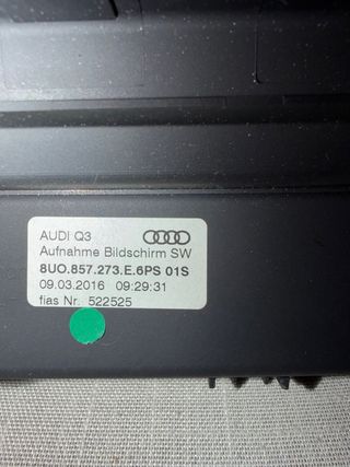Radio GPS Audi Q3