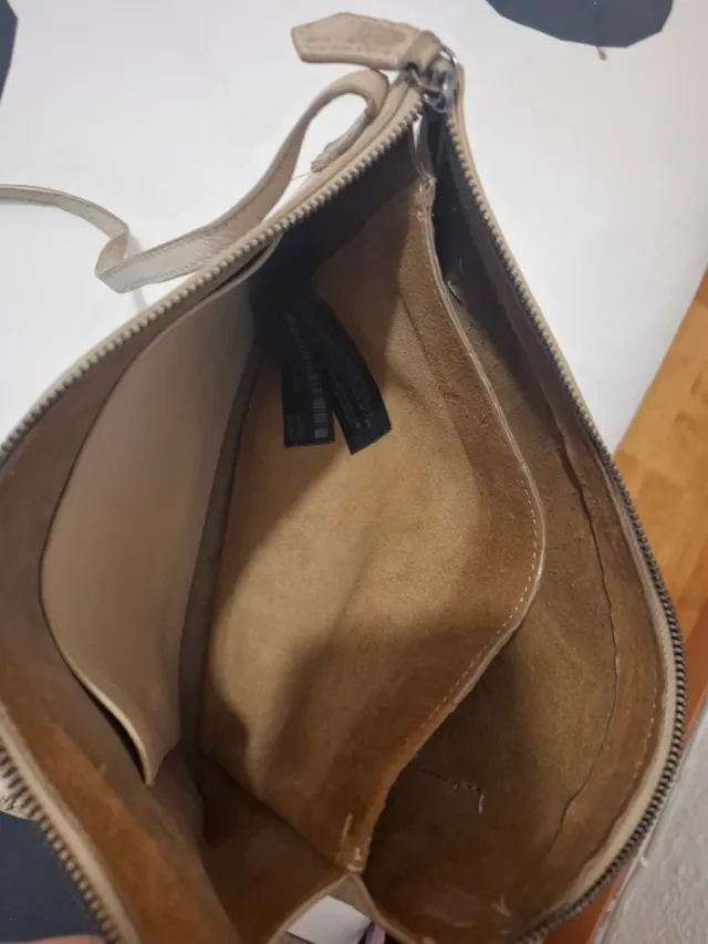 Bolso piel Massimo Dutti