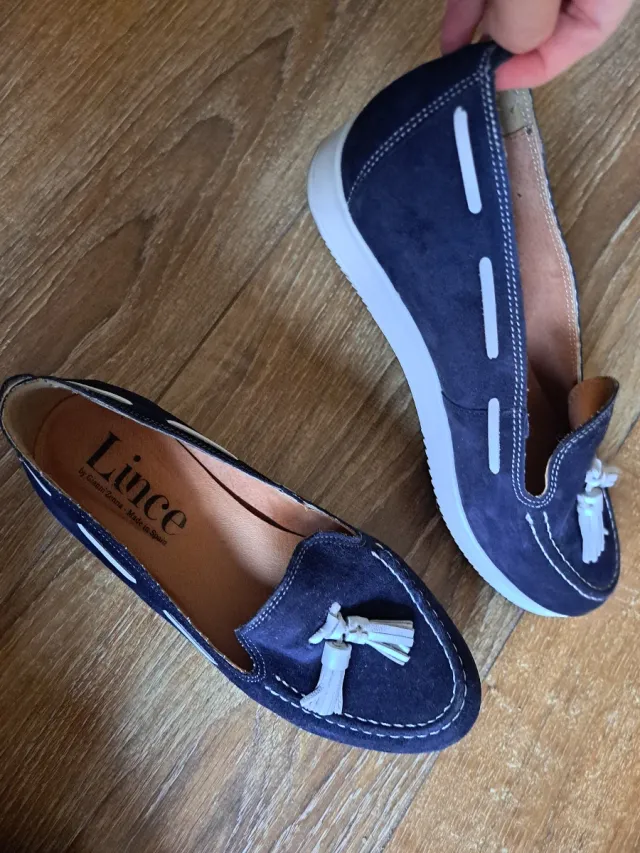 Zapatos Lince Mujer Azul