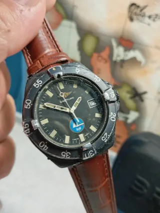 Orologio Breitling Pelle Marrone Nero