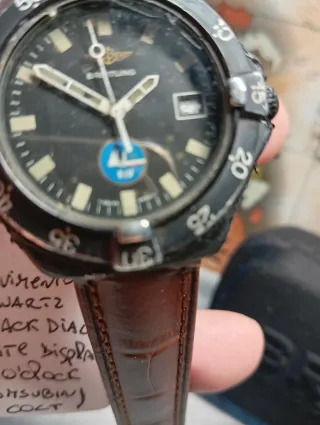 Orologio Breitling Pelle Marrone Nero