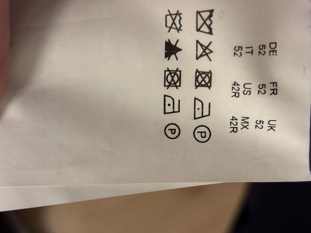 Americana BOSS Azul Talla 52