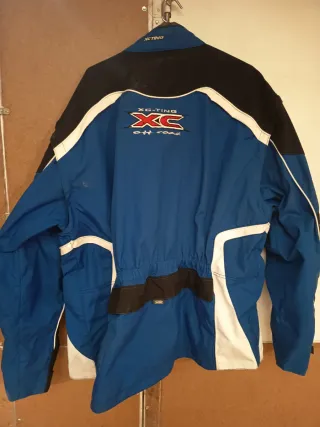 Chaqueta Moto Cordura Azul Talla xl está seminuevo
