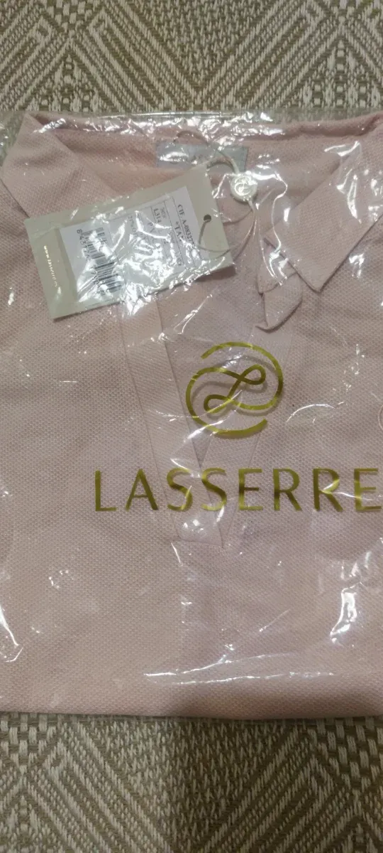 Polo Lasserre Mujer Talla M/38/10 Rosa