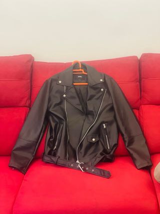 Cazadora Exclusiva MADCOOL cuero Talla L