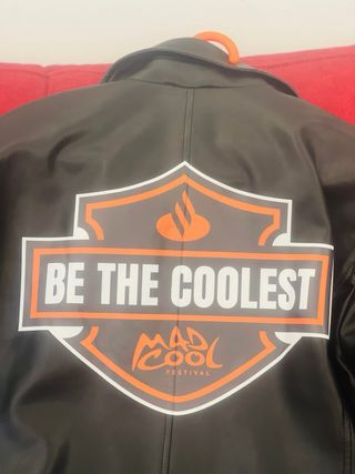 Cazadora Exclusiva MADCOOL cuero Talla L