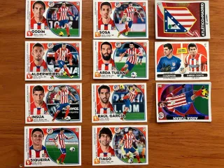 Cromos Atlético de Madrid Liga Panini 2014 - 2015