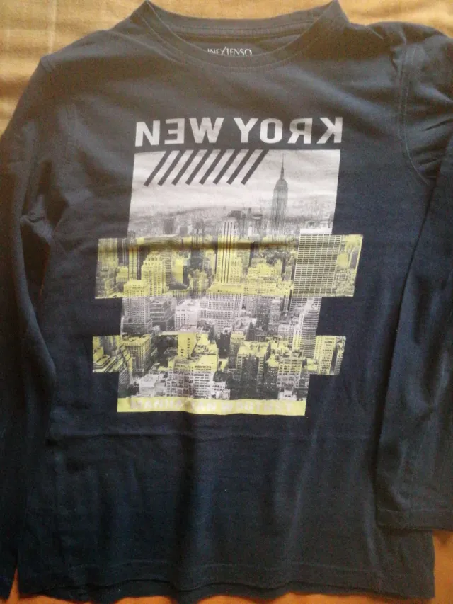 Lote 4 Camisetas Manga Larga Niño